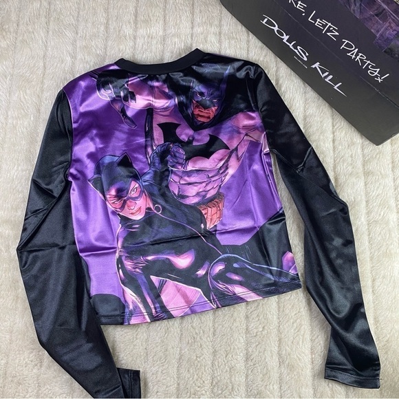 Dolls Kill x DC COMICS Partners in Crime Graphic TOP NWT - Picture 5 of 6